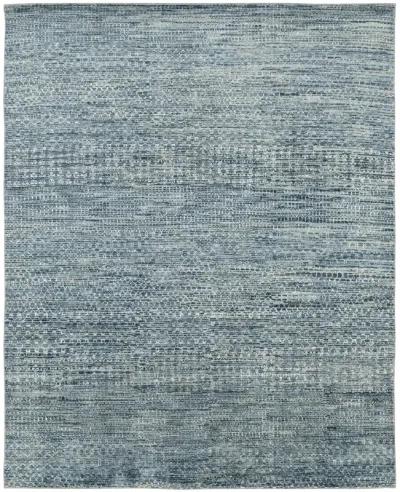 Kolkata Blue Area Rug - 5 6  X 8 6 