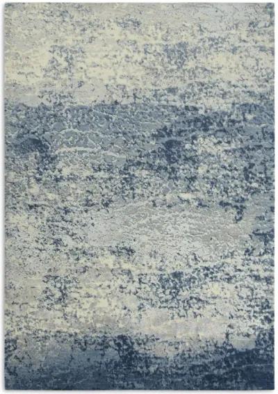 Artistry Blue Ivory Area Rug - 5 0  X 8 0   