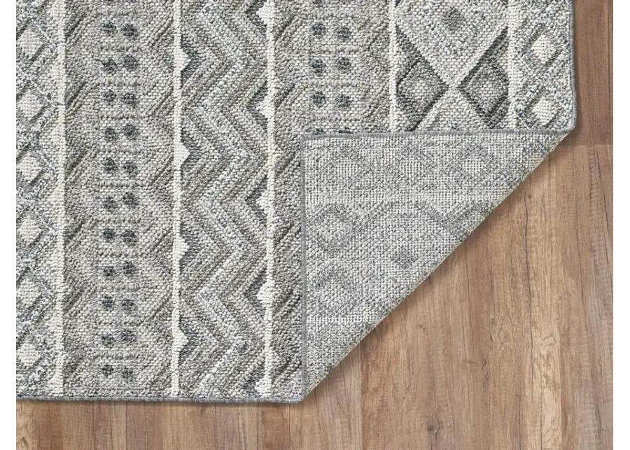 Terrace Grey Watson 5 0  x 7 6  Area Rug