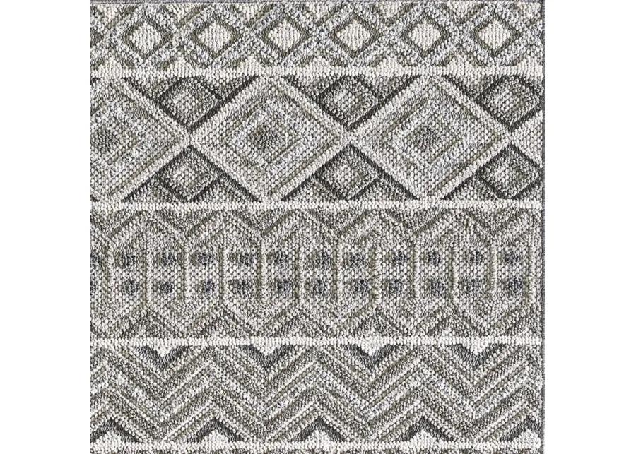 Terrace Grey Watson 5 0  x 7 6  Area Rug