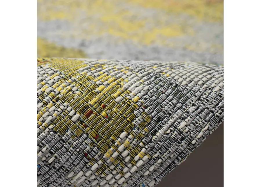 Marina Abstract Multi 4 10  x 7 6  Area Rug