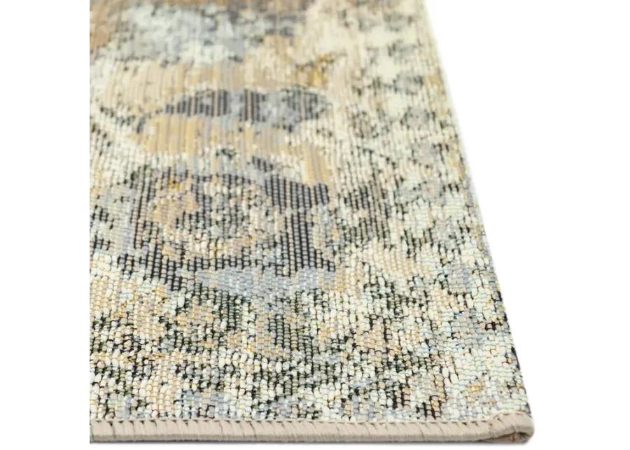 Marina Kashan Grey Area Rug - 6 6  X 9 4 