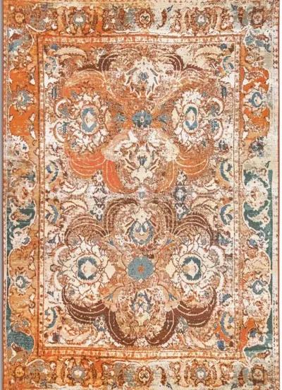 Marina Kashan Amber Area Rug - 6 6  X 9 4 