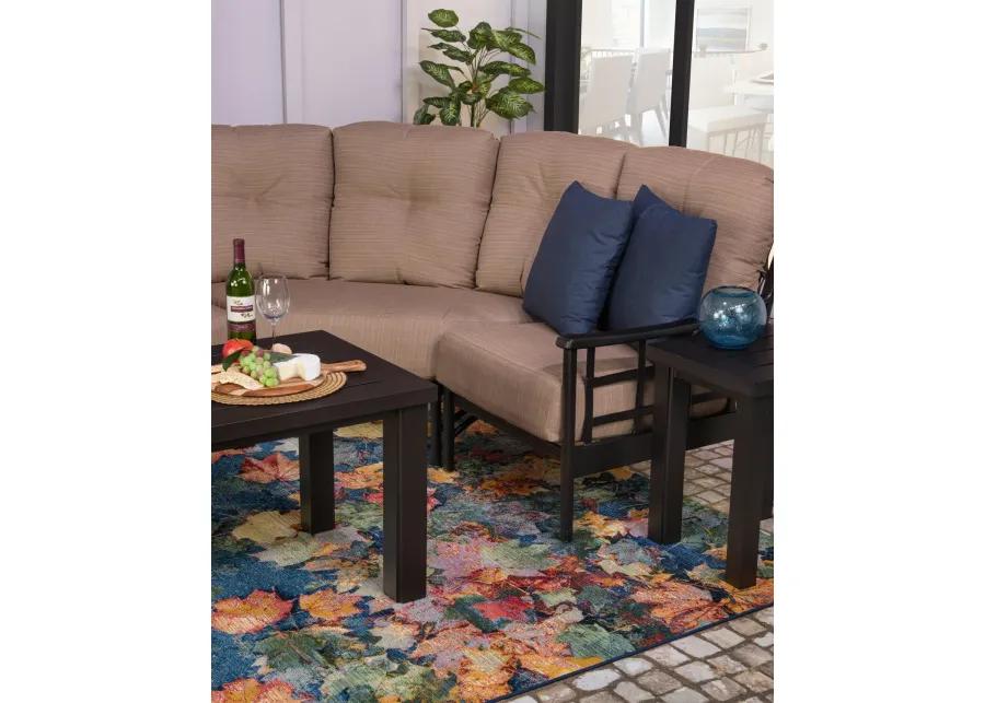 Marina Falling Leaves Multi 6 6  x 9 4  Area Rug