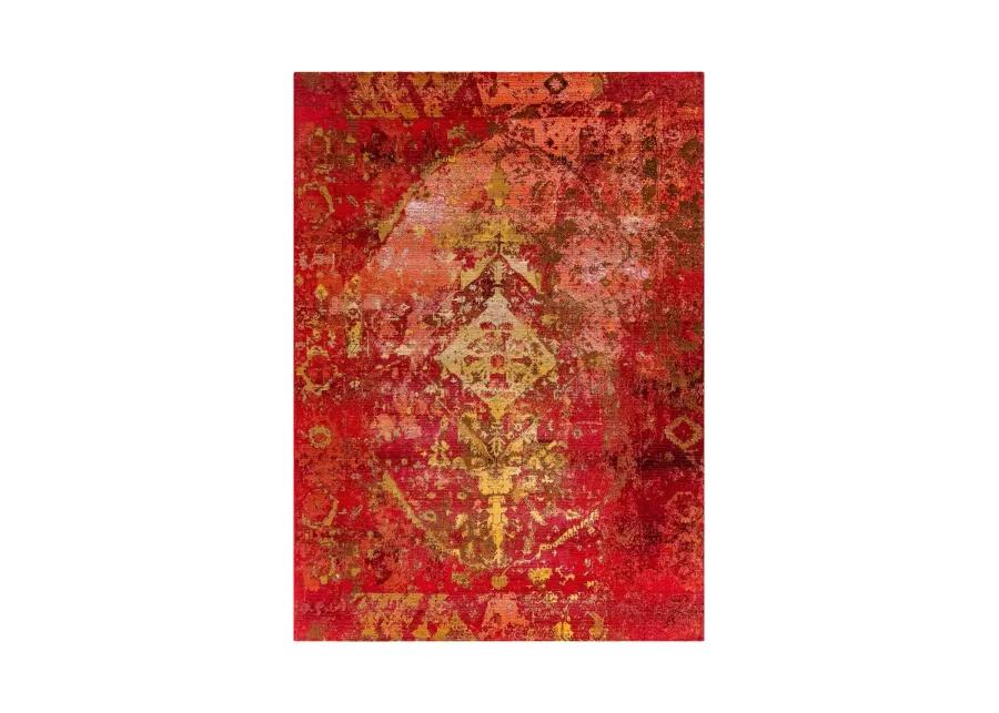 Marina Kermin Saffron 7 10  x 9 10  Area Rug