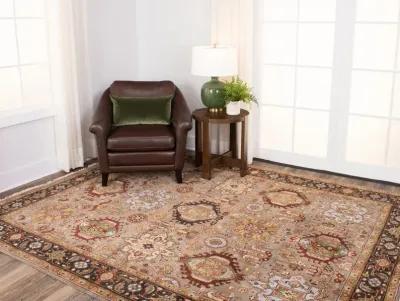 Kashi Camel Brown Area Rug - 7 9  x 9 9  