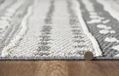 Terrace Grey Terrain 6 7  X 9 4   Area Rug