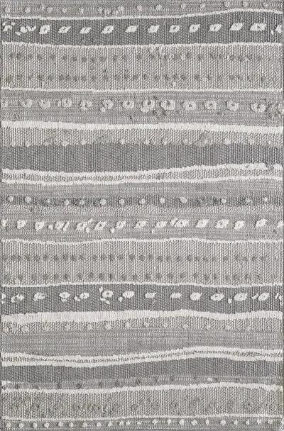 Terrace Grey Terrain 6 7  X 9 4   Area Rug