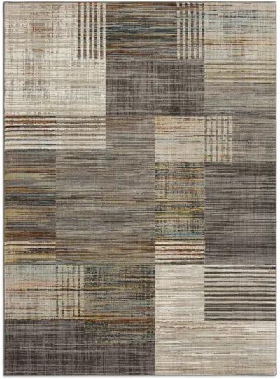 Soiree Emiliano Smokey Grey Area Rug - 9 6  X 12 11 