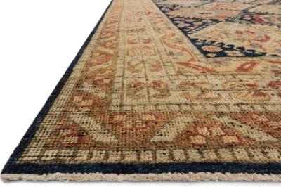 Heirloom Navy Multi Area Rug - 9 0  X 12 0   