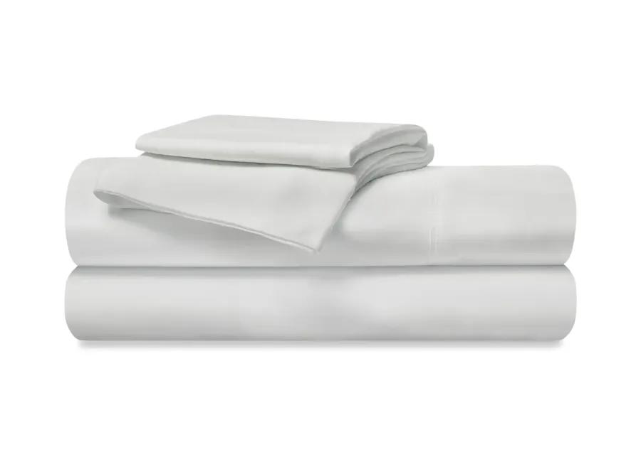 Bedgear Basic Twin XL Bright White Sheet Set