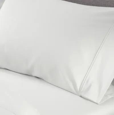 Bedgear Basic Queen Bright White Sheet Set