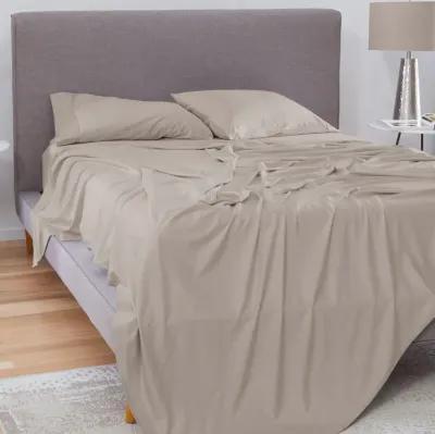 Bedgear Basic Full Medium Beige Sheet Set