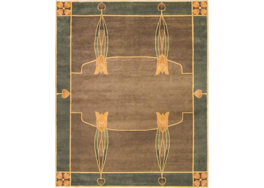 Monterey Grove Hand Knotted Area Rug - 6 0  X 9 0 