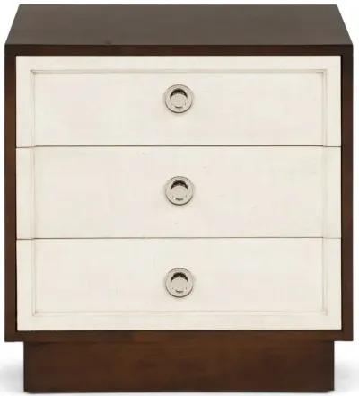 Details 3 Drawer Nightstand