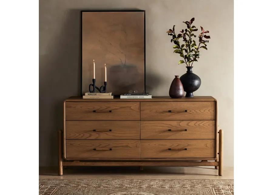 Caroline 6 Drawer Dresser