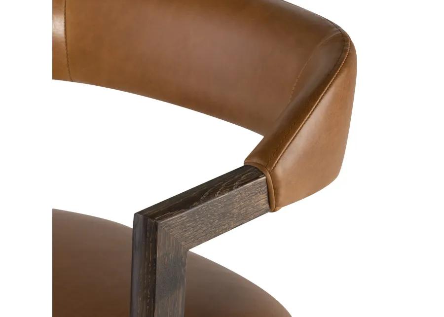 Anita Leather Bar Stool