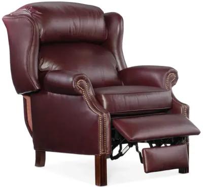 Chippendale Reclining Wing Chair