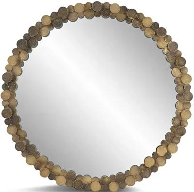 Dinar Round Mirror