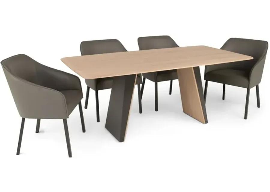 TIMESLESS 5 PIECE DINING SET