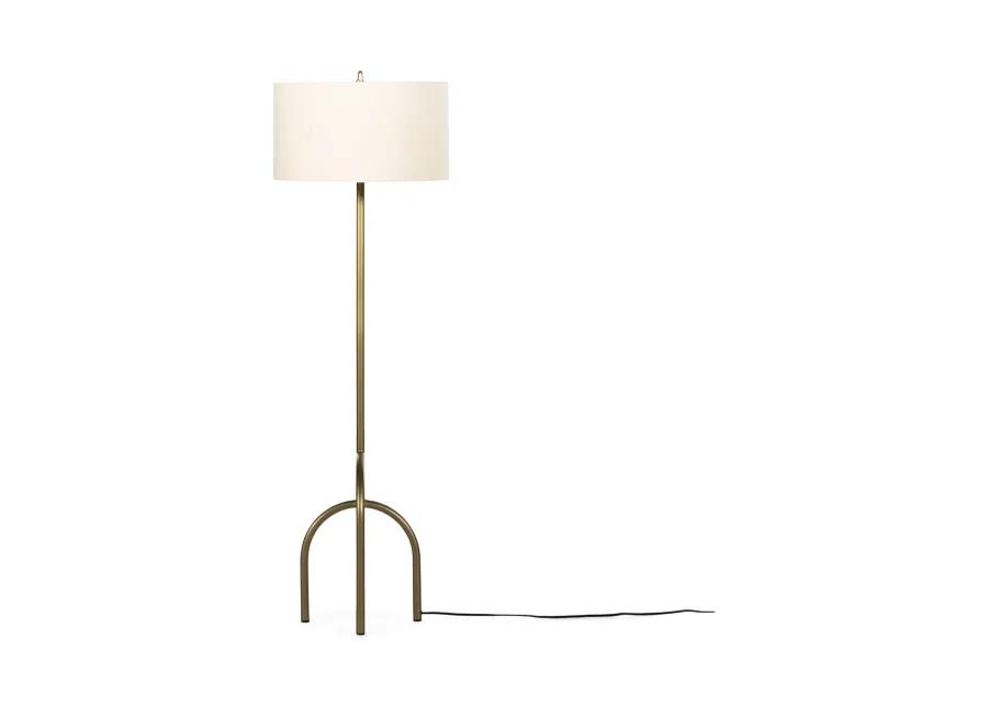 Arc Floor Lamp Antique Brass