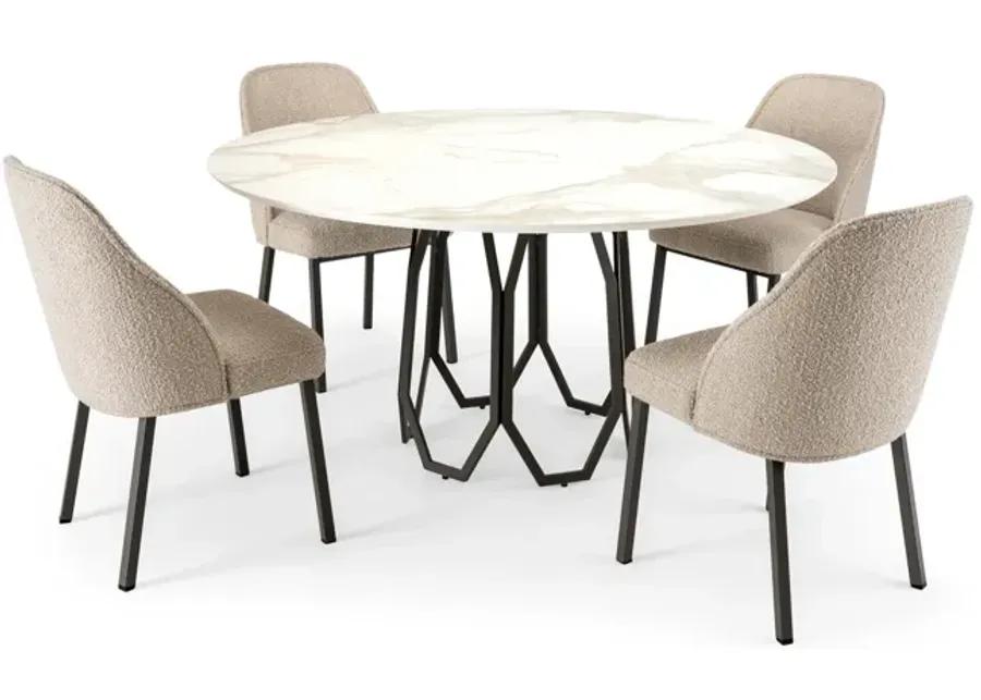 OPAL 5 PIECE DINING SET