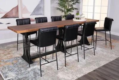 Elmira Gathering Table 9 Piece Dining Set