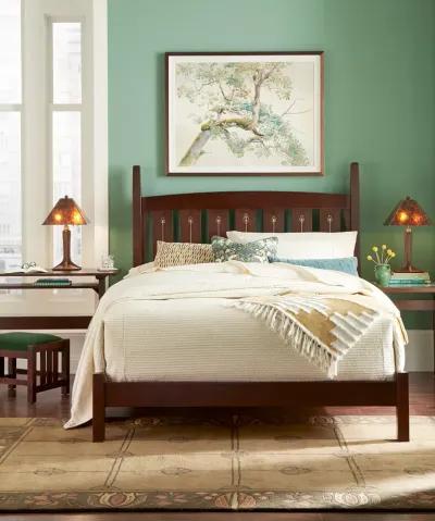 Harvey Ellis Queen Bed With Low Footboard