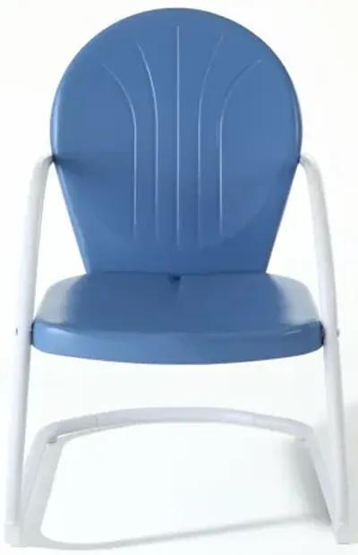 Griffith Metal Chair in Sky Blue