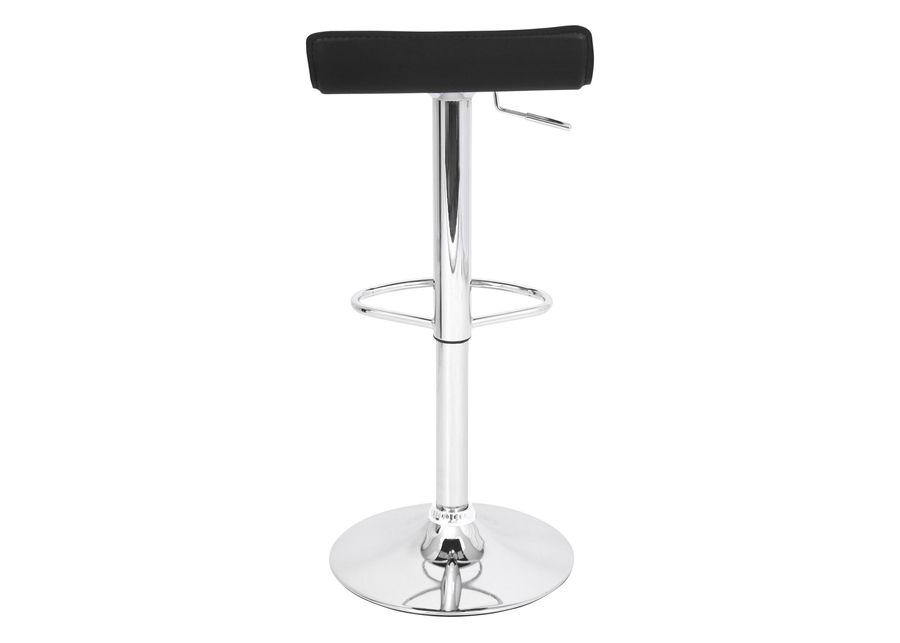 Ale Contemporary Adjustable Bar Stools (Set of 2) in Black by LumiSource