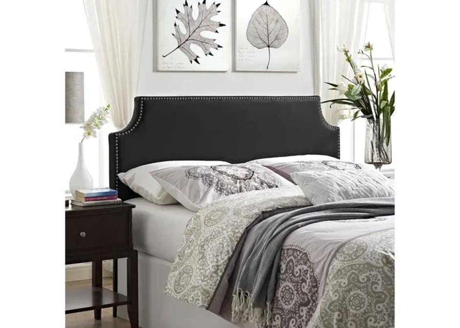 Laura King Upholstered Headboard in Black