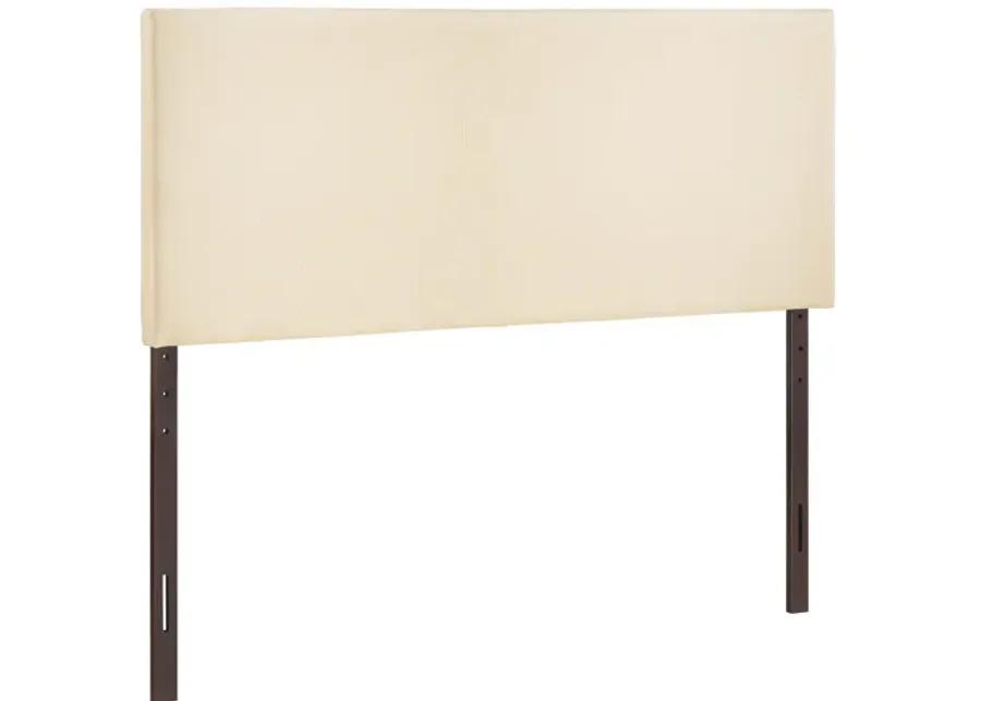 Region King Upholstered Headboard in Ivory