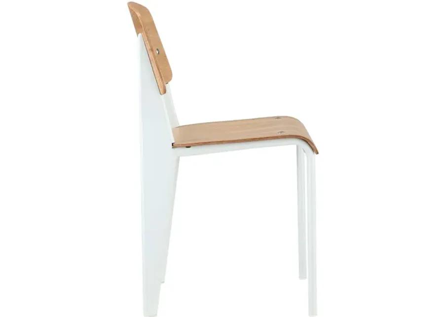 Cabin Dining Side Chair in Natural White