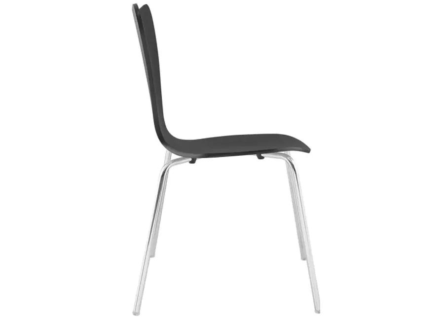 Ernie Dining Side Chair in Black