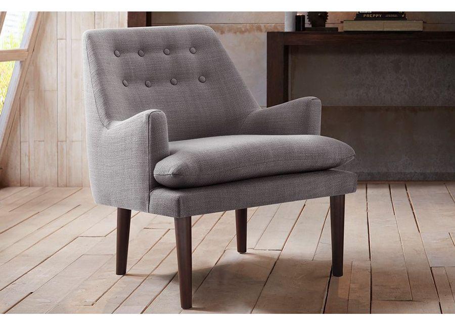 Taylor Mid-Century Accent Chair in Grey by Madison Park