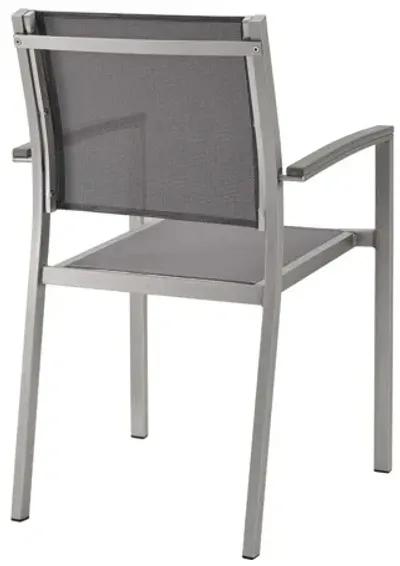 Shore Outdoor Patio Aluminum Dining Chair