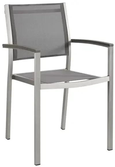 Shore Outdoor Patio Aluminum Dining Chair