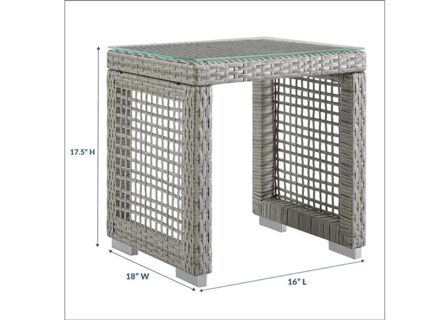 Aura Outdoor Patio Wicker Rattan Side Table