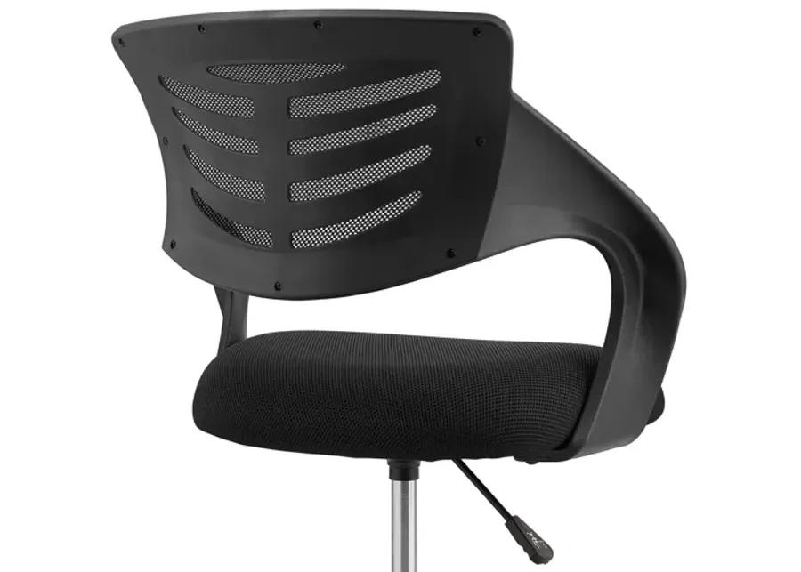 Thrive Mesh Drafting Chair in Black