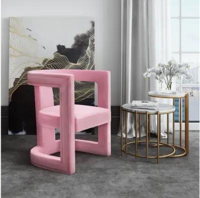 Ada Pink Velvet Chair