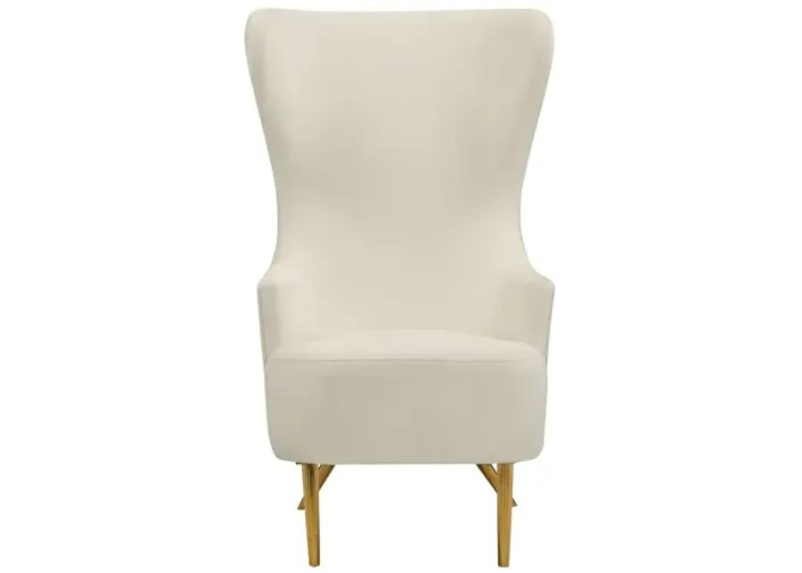 Julia Cream Wingback Chair