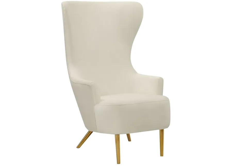 Julia Cream Wingback Chair