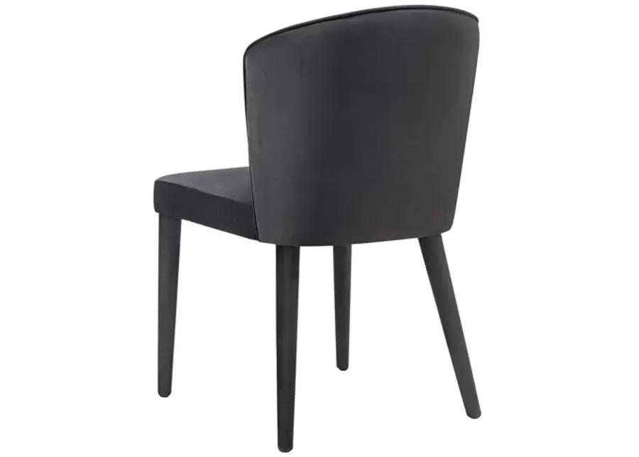 Metropolitan Grey Velvet Chair