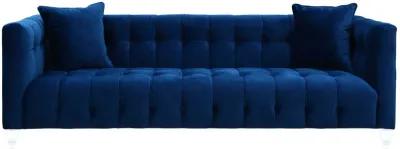 Bea Navy Velvet Sofa