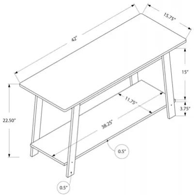 Grey  42" TV Stand