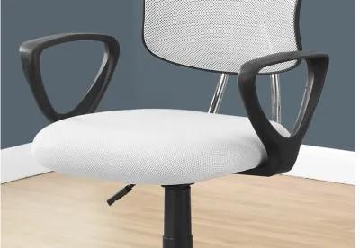 Malta White Mesh Office Chair