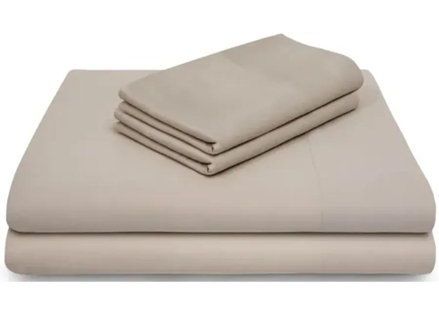 Rayon From Bamboo Split Queen Ivory