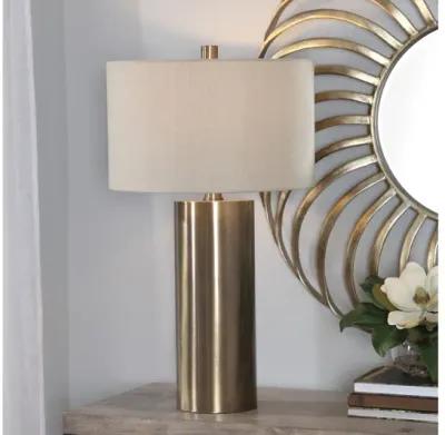 Taria Brushed Brass Table Lamp