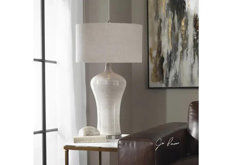 Dubrava Light Gray Table Lamp