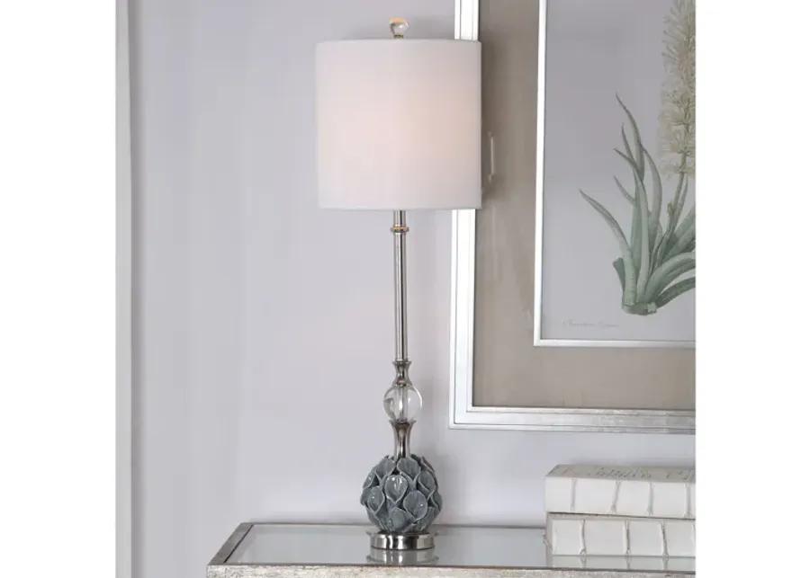 Elody Blue Gray Buffet Lamp